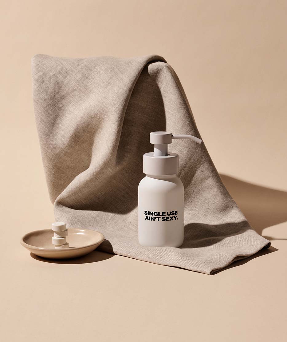 Hand Soap Tablets & Reusable Bottles (FREE SHIPPING)